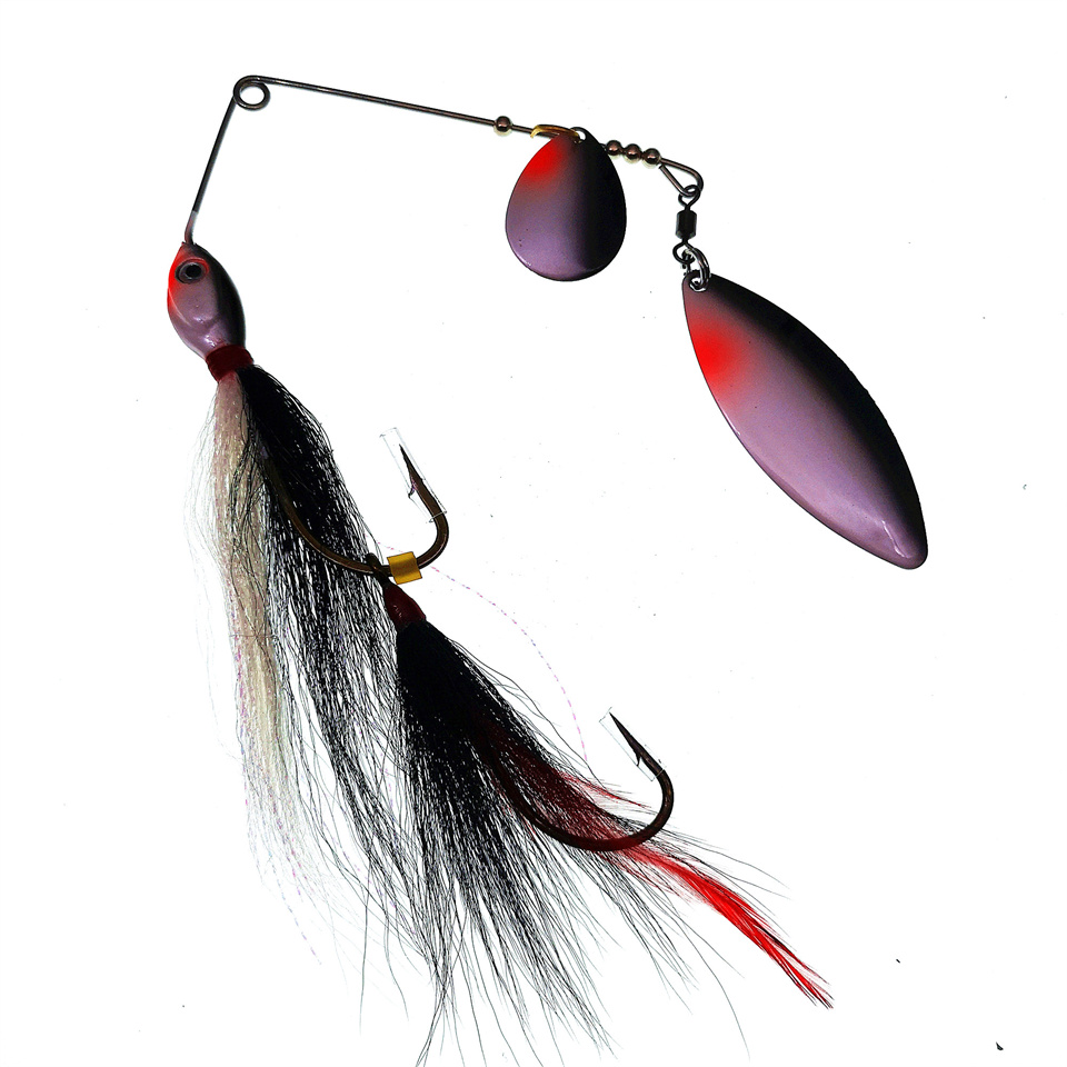 Fishing Lure Blade Bait - MUKUN pêche Spinnerbait leurres 39g Double