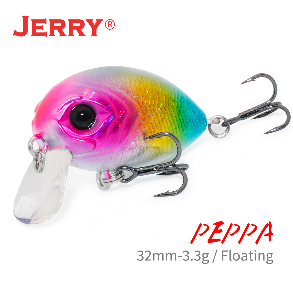 Fishing Lure Spoon - Caution Peppa-Leurre flottant rigide de type