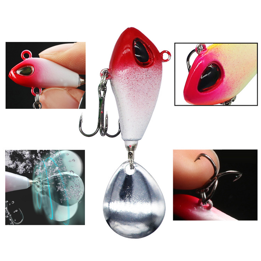 Micro spinnerbait métallique p - Fishing Lure Blade Bait avis et prix