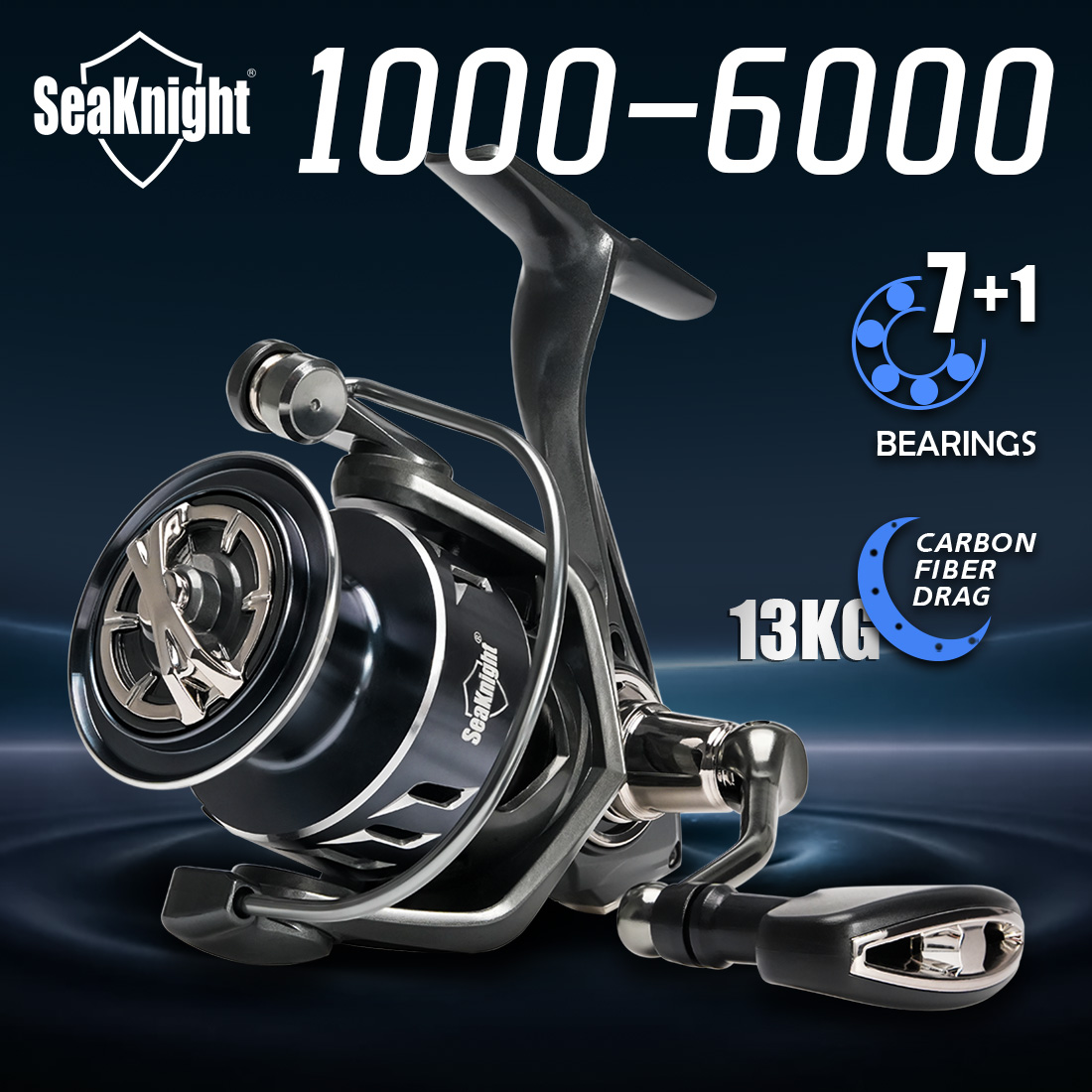 SeaKnight marque SANGE série 1 - Kastking Reel Zephyr avis et prix