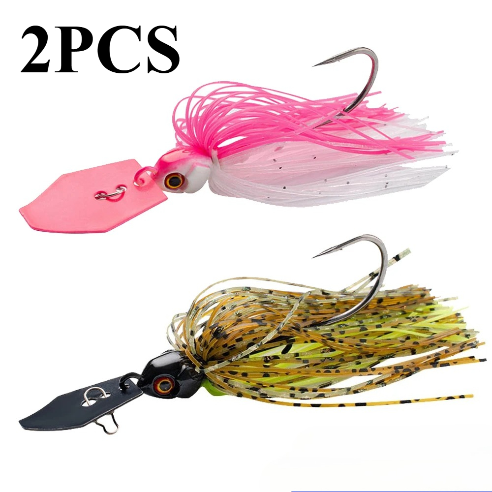Lot de 2 leurres de pêche Spin - Fishing Lure Blade Bait avis et prix