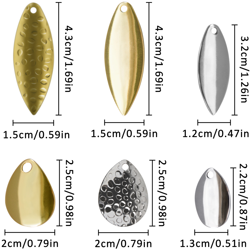 50 pièces leurre de pêche Spin - Fishing Lure Buzzbait avis et prix